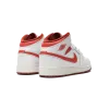 Jordan AIR JORDAN 1 MID SE GS WHITE DUNE RED Grade School