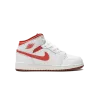 Jordan AIR JORDAN 1 MID SE GS WHITE DUNE RED Grade School