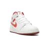 Jordan AIR JORDAN 1 MID SE GS WHITE DUNE RED Grade School