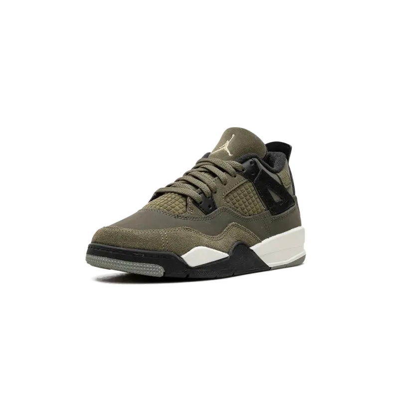 Jordan Air Jordan 4 SE Craft PS Olive Pre School
