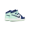 Jordan Air Jordan 1 Mid GS Blue Mint Grade School