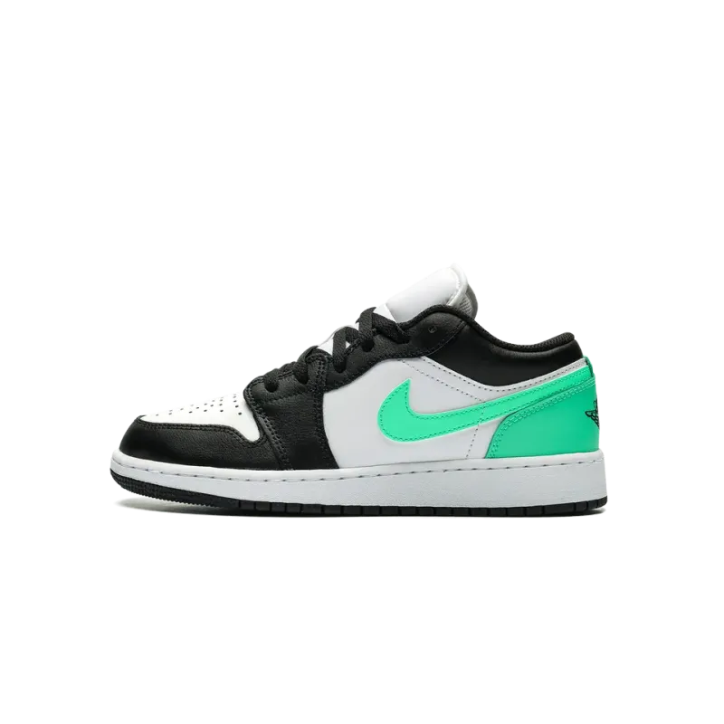 Jordan Air Jordan 1 Mid GS GREEN GLOW Grade School