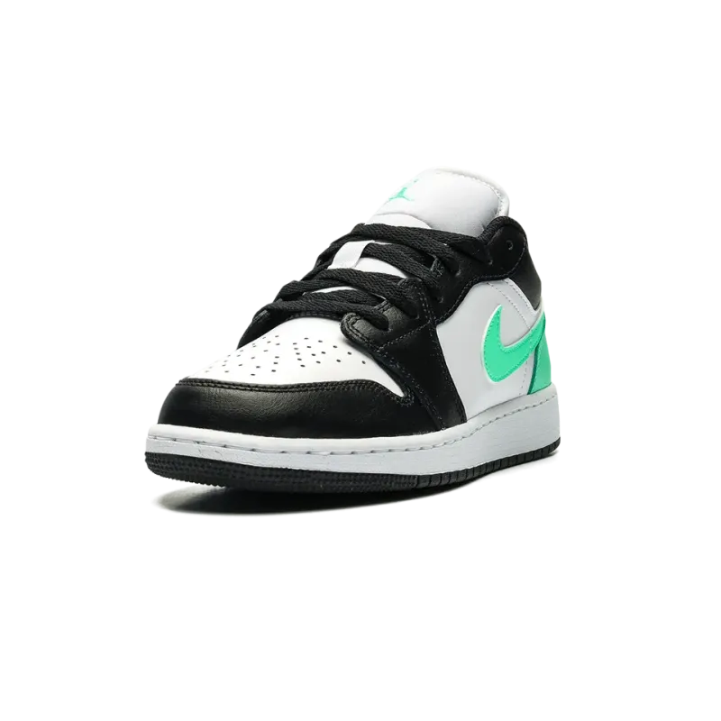 Jordan Air Jordan 1 Mid GS GREEN GLOW Grade School