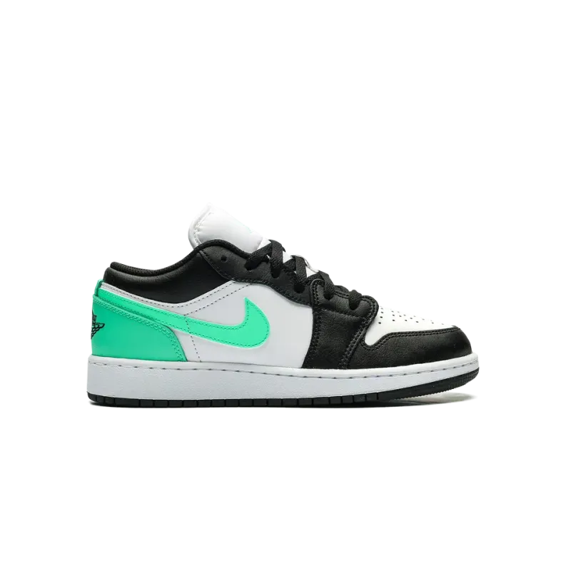 Jordan Air Jordan 1 Mid GS GREEN GLOW Grade School