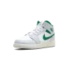 Jordan Jordan 1 Mid GS White Pure Platinum Pine Green Grade School