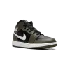 Jordan Jordan 1 Mid GS Black White Olive Grade School
