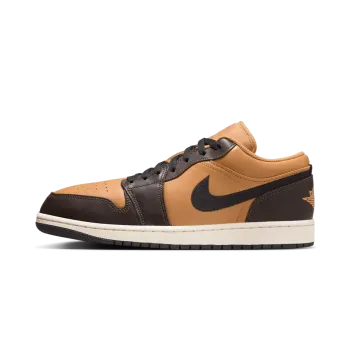 Jordan Jordan 1 Low SE Flax Baroque Brown Mens