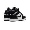 Jordan Jordan 1 Mid Off Noir Toe Mens