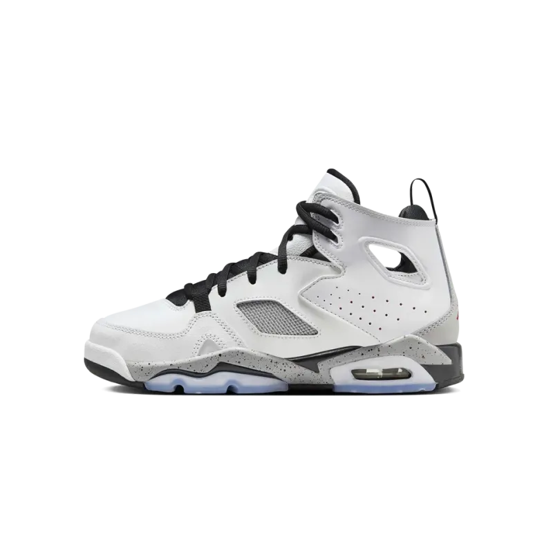 Jordan Jordan Flight Club 91 GS White Metallic Silver Grade School