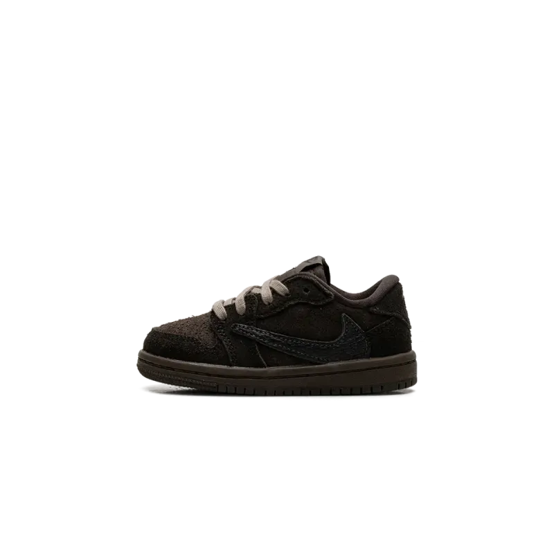 Jordan Air Jordan 1 Low OG TD Travis Scott - Velvet Brown Toddler