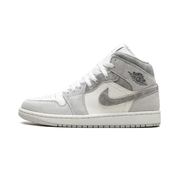 Jordan Jordan 1 Mid SE Grey Sail Mens