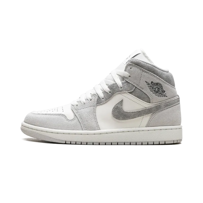 Jordan Jordan 1 Mid SE Grey Sail Mens