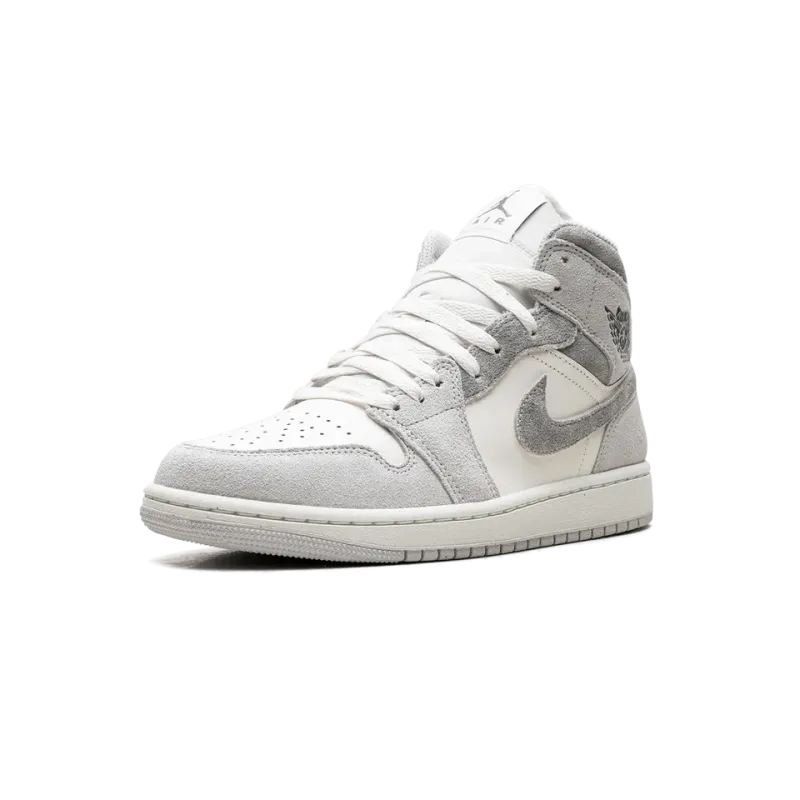 Jordan Jordan 1 Mid SE Grey Sail Mens