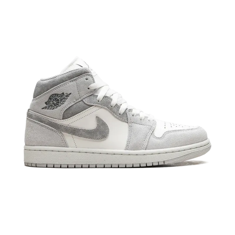 Jordan Jordan 1 Mid SE Grey Sail Mens