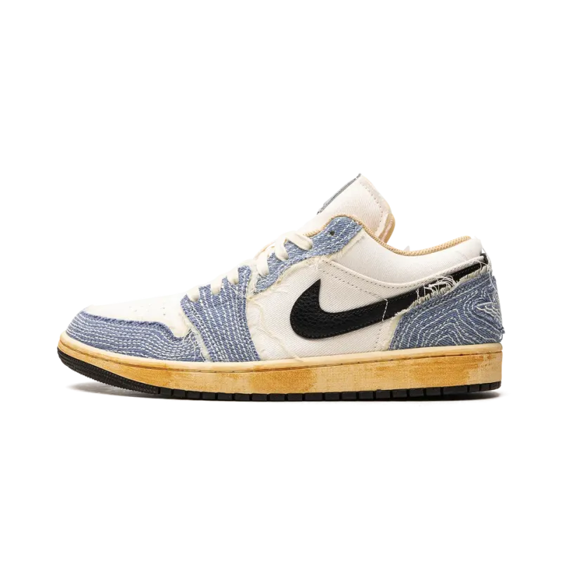 Jordan Air Jordan 1 Low SE Sashiko Denim Mens