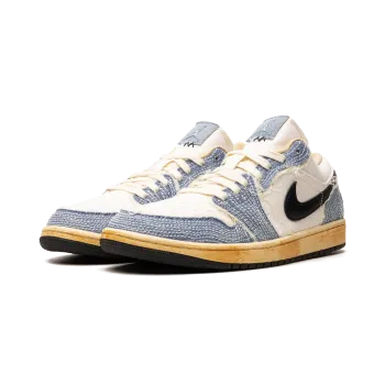 Jordan Air Jordan 1 Low SE Sashiko Denim Mens