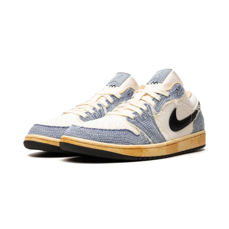 Jordan Air Jordan 1 Low SE Sashiko Denim Mens