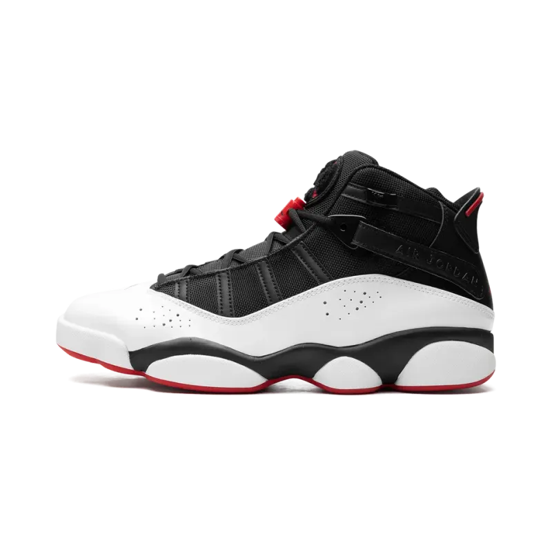 Jordan Air Jordan 6 Rings Wht/Blk/Red Mens
