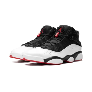 Jordan Air Jordan 6 Rings Wht/Blk/Red Mens