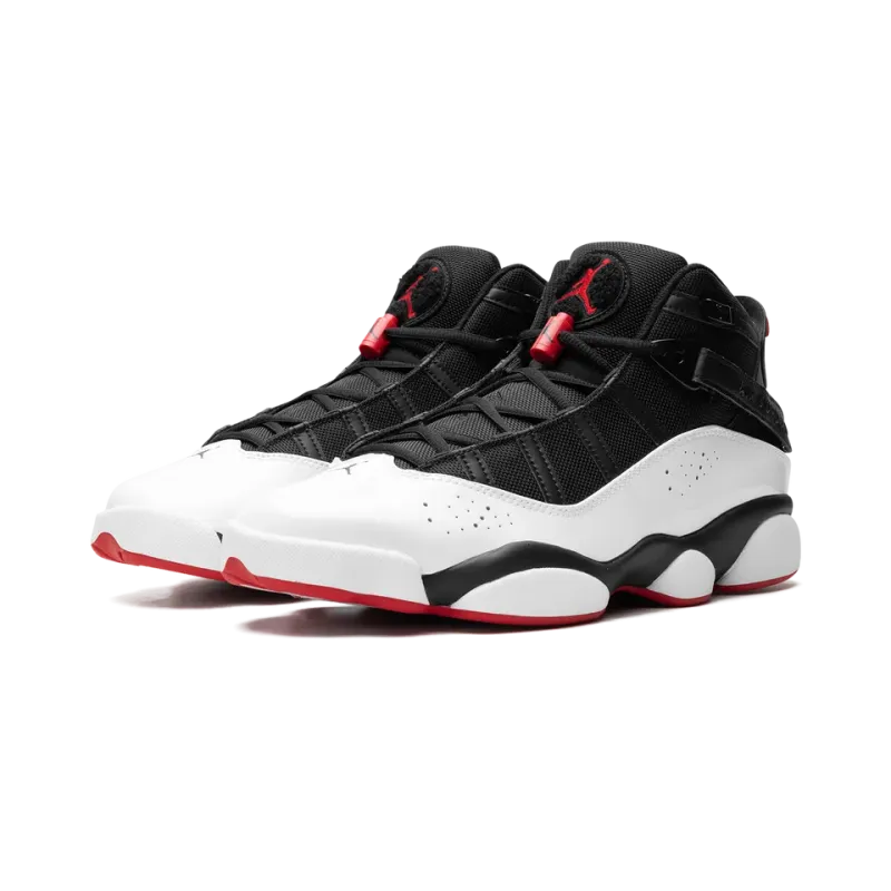 Jordan Air Jordan 6 Rings Wht/Blk/Red Mens
