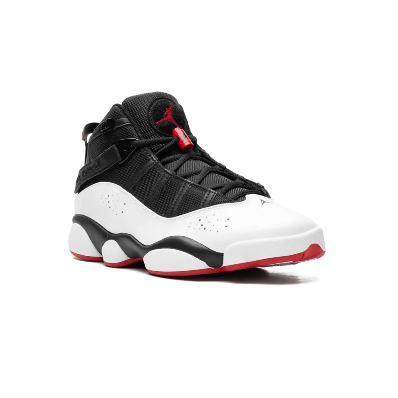 Jordan Air Jordan 6 Rings Wht/Blk/Red Mens