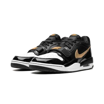 Jordan Air Jordan Legacy 312 Low Black Metallic Gold Mens