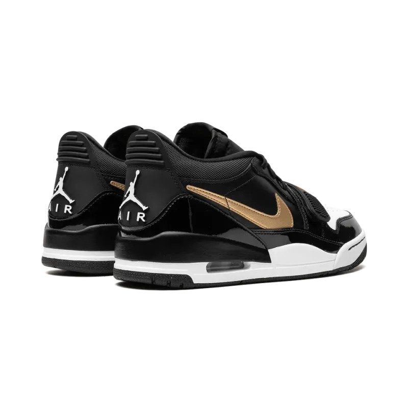 Jordan Air Jordan Legacy 312 Low Black Metallic Gold Mens