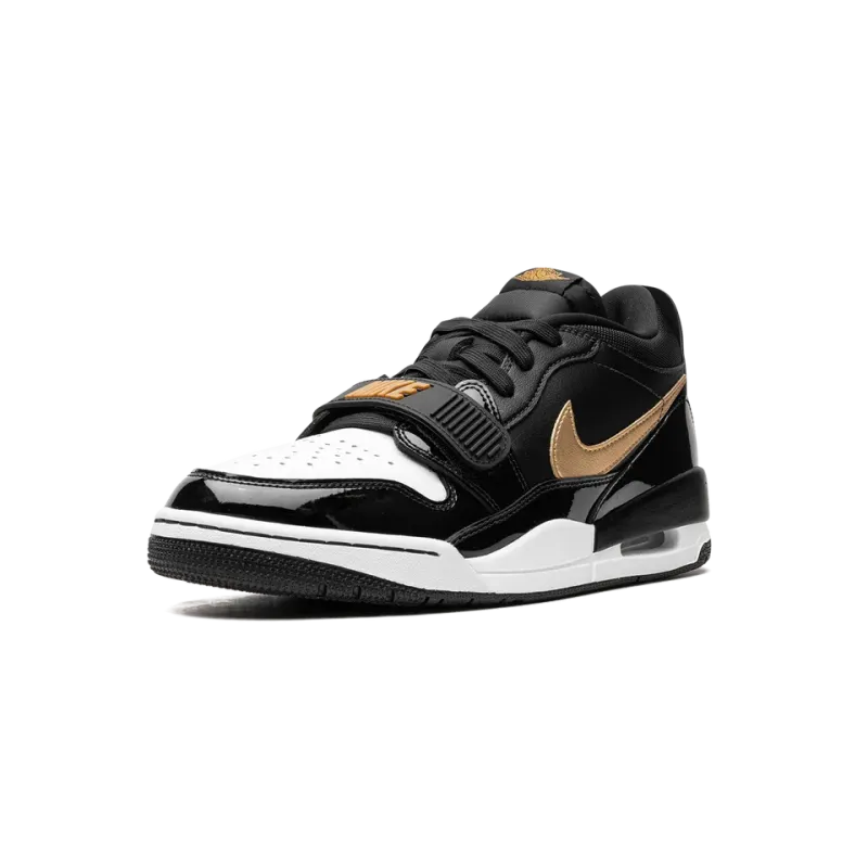 Jordan Air Jordan Legacy 312 Low Black Metallic Gold Mens