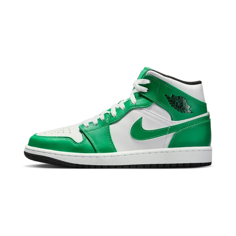 Jordan Air Jordan 1 Mid Lucky Green Mens