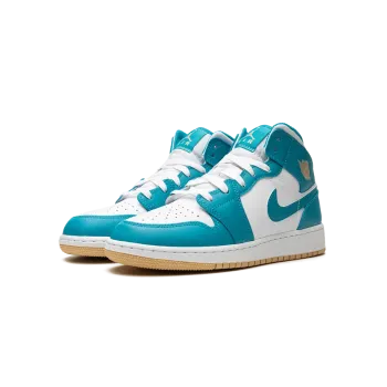 Jordan Air Jordan 1 Mid GS Aquatone Grade School
