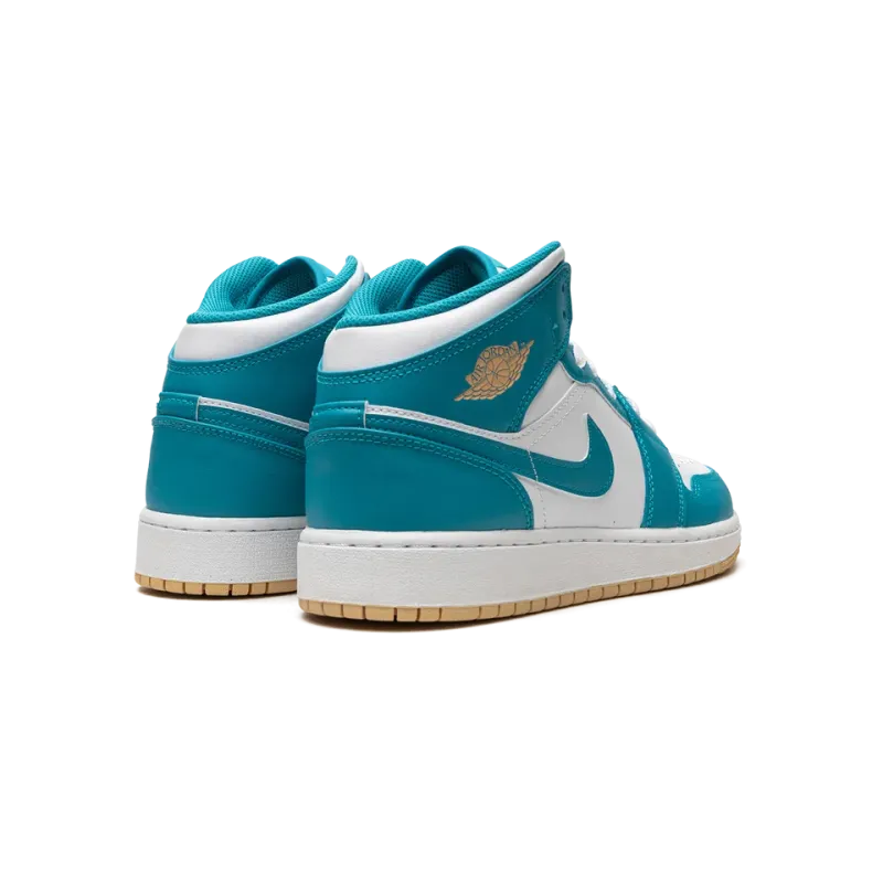 Jordan Air Jordan 1 Mid GS Aquatone Grade School