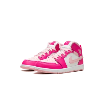 Jordan Air Jordan 1 Mid PS Fierce Pink Pre School