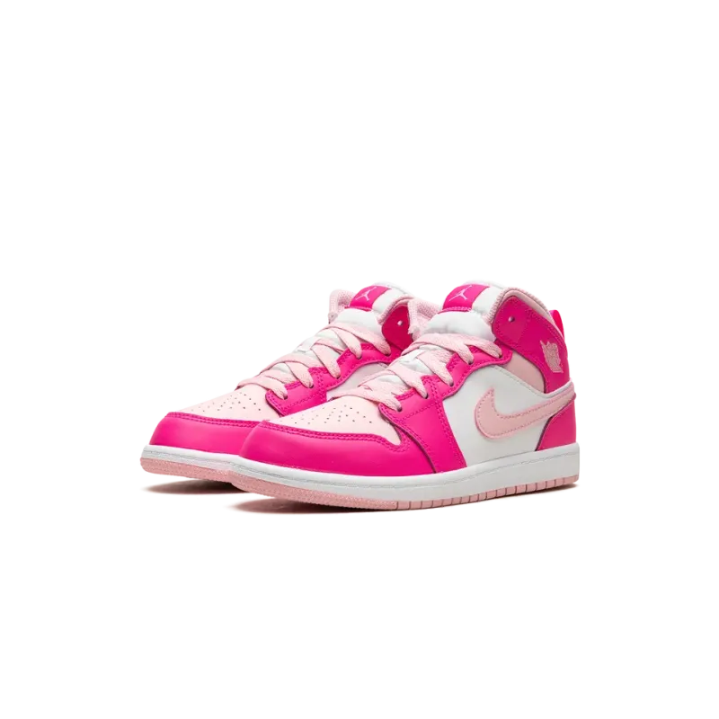 Jordan Air Jordan 1 Mid PS Fierce Pink Pre School