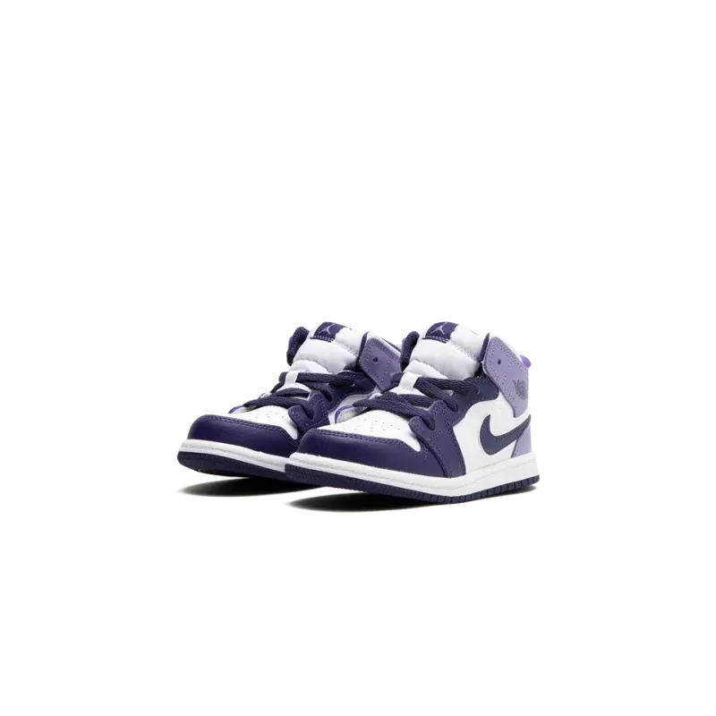 Jordan Jordan 1 Mid TD Sky J Purple Toddler