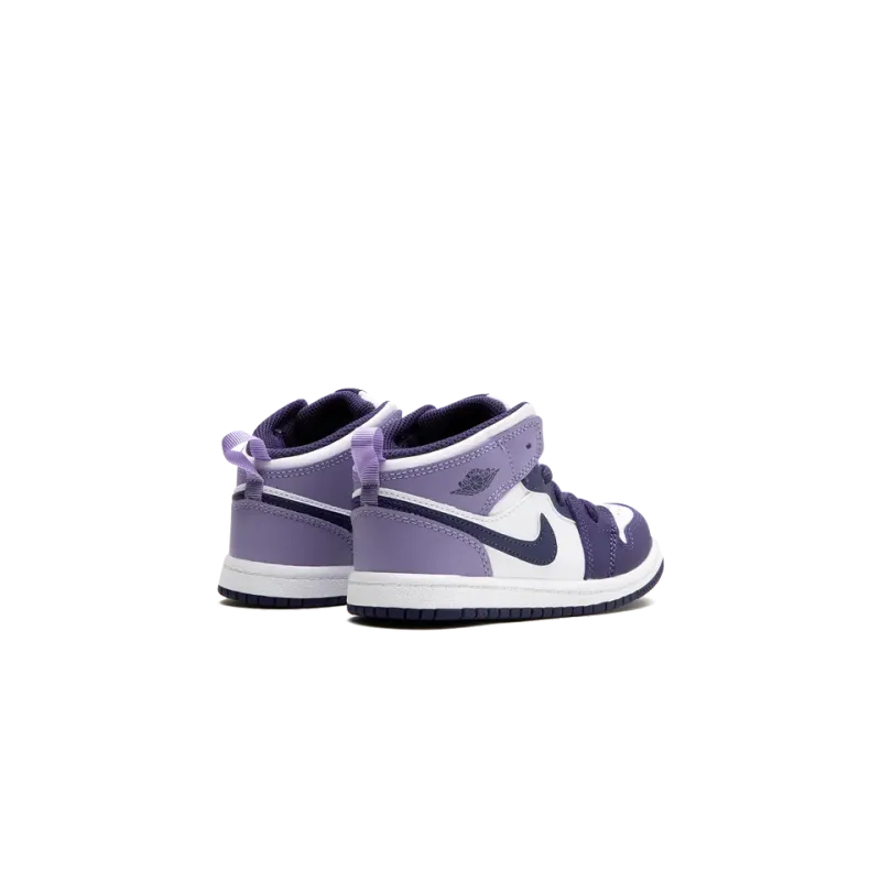 Jordan Jordan 1 Mid TD Sky J Purple Toddler