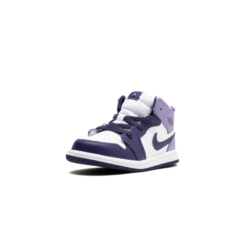 Jordan Jordan 1 Mid TD Sky J Purple Toddler