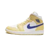 Jordan AIR JORDAN 1 MID WMNS Lemon Wash Womens