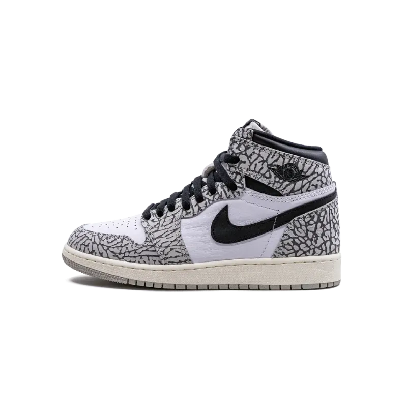 Jordan Air Jordan 1 High OG GS Elephant Print Grade School
