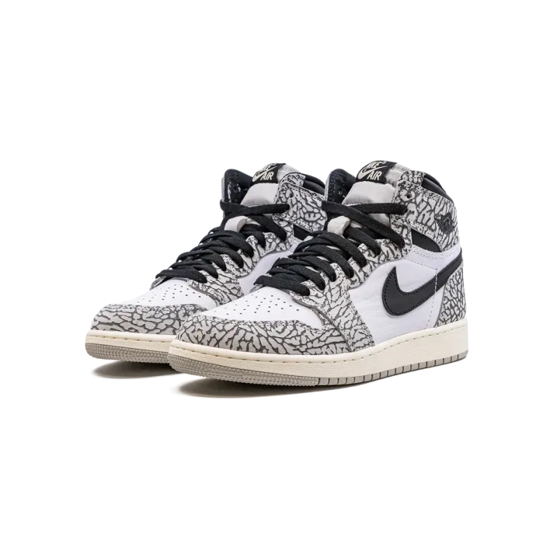 Jordan Air Jordan 1 High OG GS Elephant Print Grade School