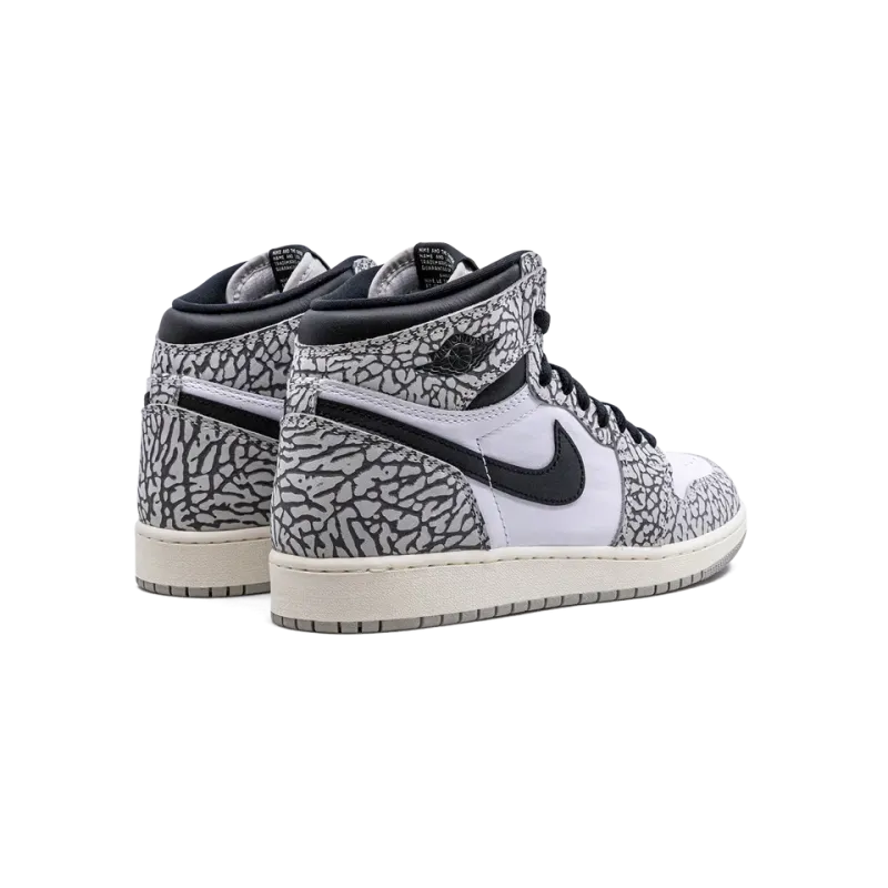 Jordan Air Jordan 1 High OG GS Elephant Print Grade School