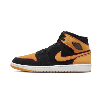 Jordan Air Jordan 1 Mid Vivid Orange Mens