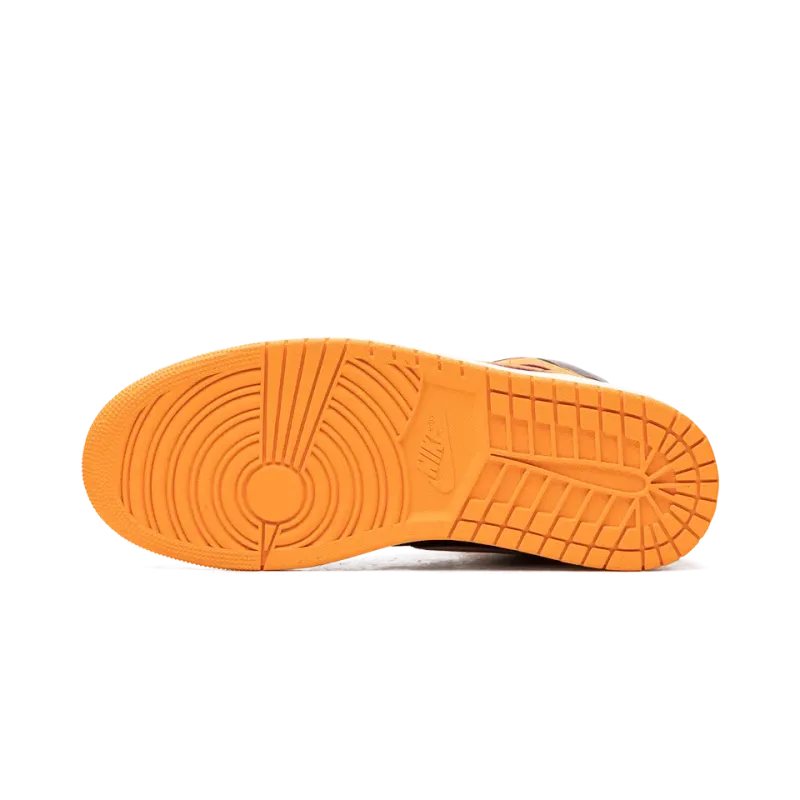 Jordan Air Jordan 1 Mid Vivid Orange Mens