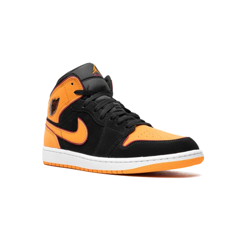 Jordan Air Jordan 1 Mid Vivid Orange Mens