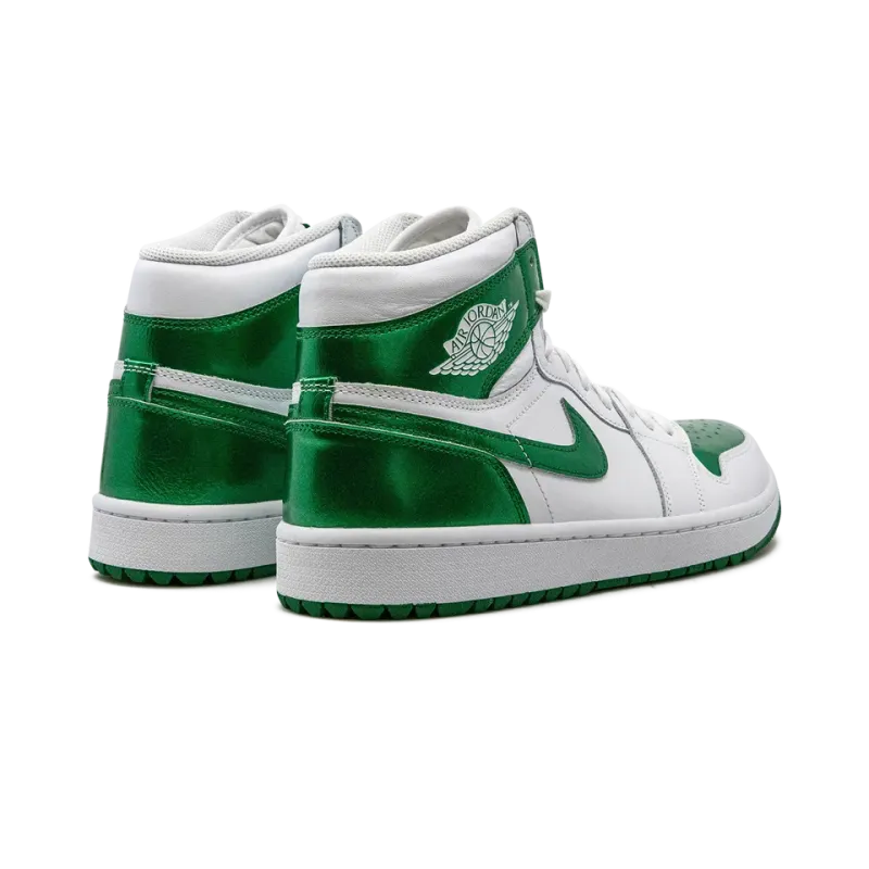 Jordan Air Jordan 1 High Golf Metallic Green Mens