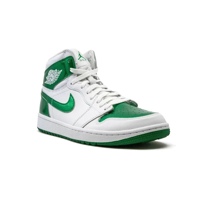 Jordan Air Jordan 1 High Golf Metallic Green Mens