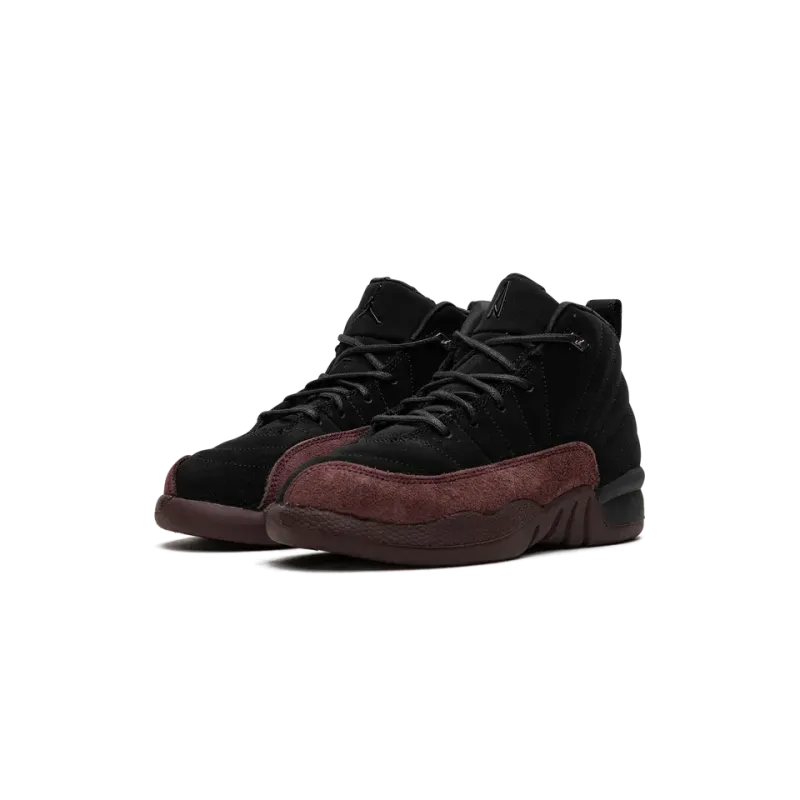 Jordan Air Jordan 12 PS A Ma Maniére - Black Pre School