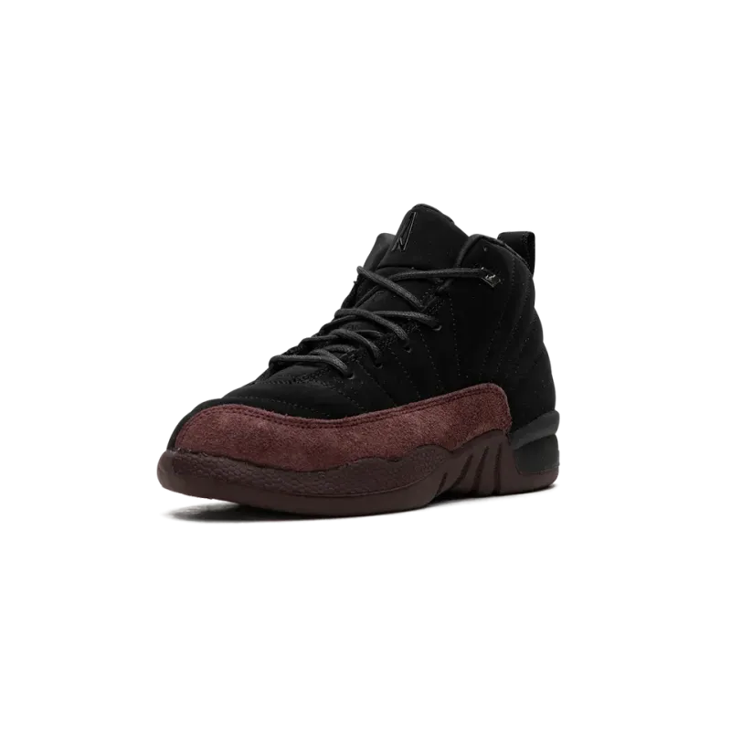 Jordan Air Jordan 12 PS A Ma Maniére - Black Pre School