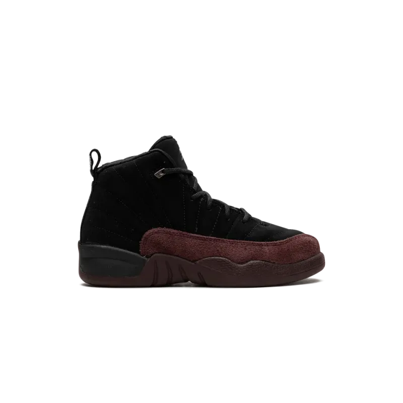Jordan Air Jordan 12 PS A Ma Maniére - Black Pre School