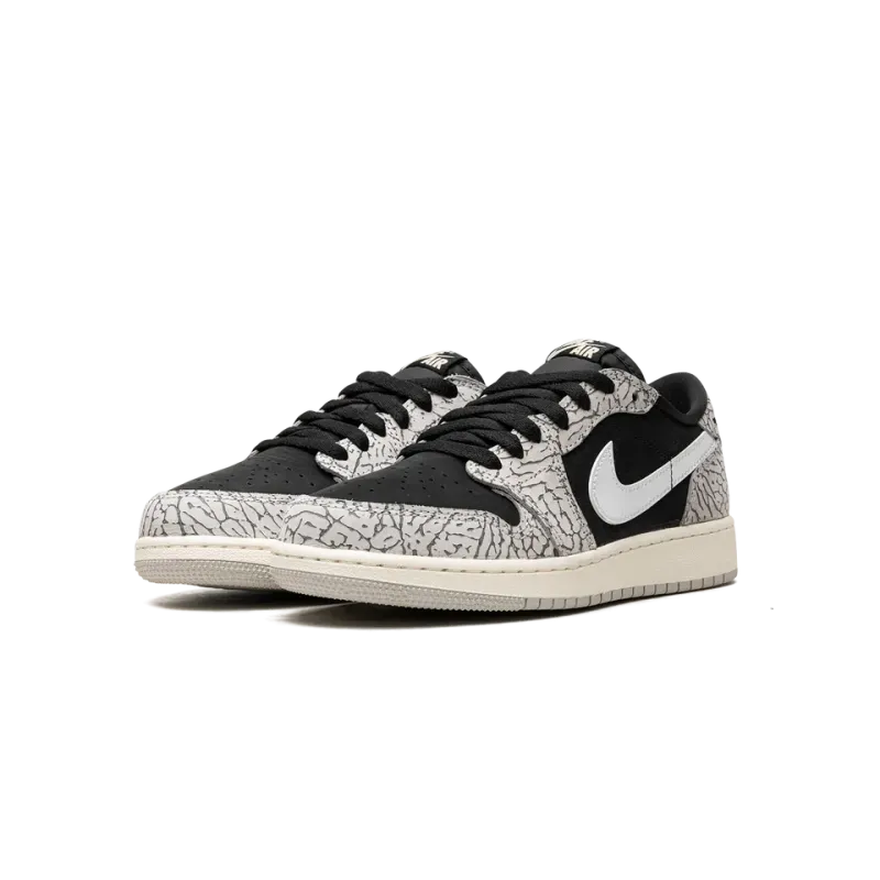 Jordan Air Jordan 1 Low GS Elephant Print Grade School