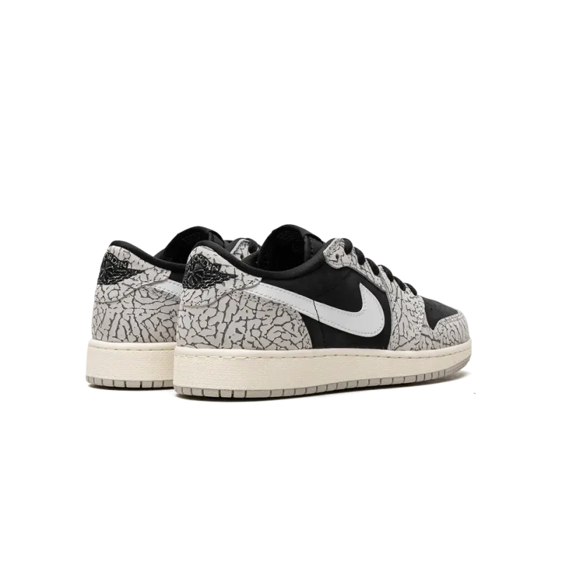 Jordan Air Jordan 1 Low GS Elephant Print Grade School